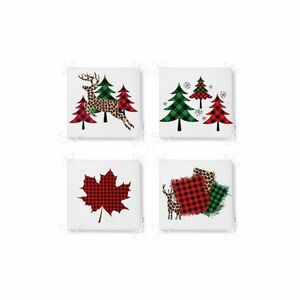 Székpárna szett karácsonyi mintával 4 db-os 40x40 cm Tartan – Mila Home kép