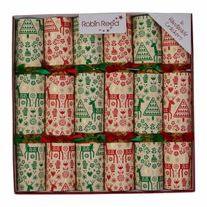 Karácsonyi cracker szett 6 db-os Festive Folklore – Robin Reed kép