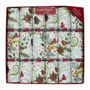 Karácsonyi cracker szett 6 db-os Festive Foliage – Robin Reed kép