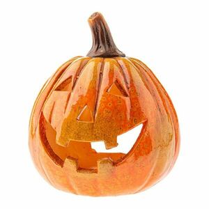 Kerámia gyertyatartó Halloween mintával Pumpkin – Dakls kép