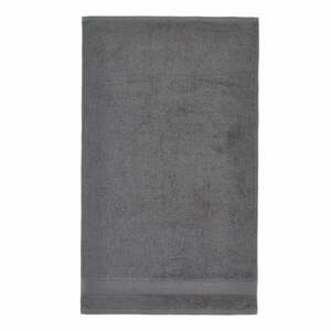 Sötétszürke frottír pamut fürdőlepedő 90x140 cm Anti-Bacterial – Catherine Lansfield kép