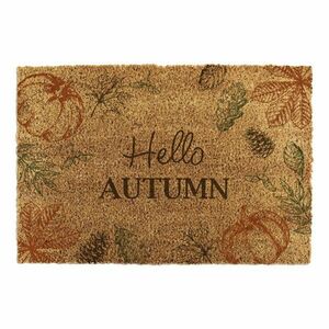 Kókuszrost lábtörlő 40x60 cm Hello Autumn – Artsy Doormats kép