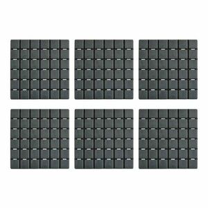 Csúszásgátló alátét készlet fürdőkádba 5 db-os 13x13 cm Quadro – MSV kép