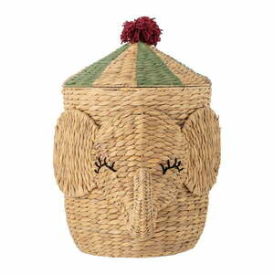 Natúr színű vízijácint játéktároló kosár ø 35x50 cm Bobo – Bloomingville Mini kép
