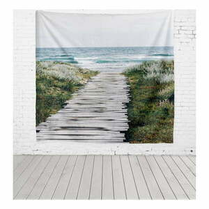 Beach Way mikroszálas faliszőnyeg, 140 x 140 cm - Really Nice Things kép