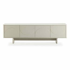 Krémszínű TV-állvány 180x55x40 cm Solei – MOME kép