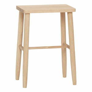 Natúr színű tölgyfa bárszék (ülésmagasság 52 cm) Folk – Hübsch kép