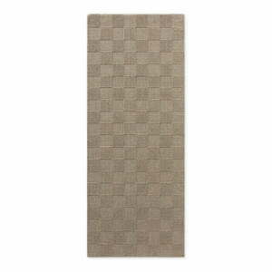 Bézs kézi szövésű gyapjú futószőnyeg 80x200 cm Scala – Villeroy&Boch kép