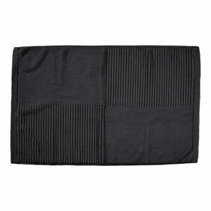 Fekete fürdőszobai kilépő 50x80 cm Classic – Zone kép