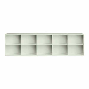 Mentazöld függő könyvespolc 220x61x42 cm Mistral – Hammel Furniture kép