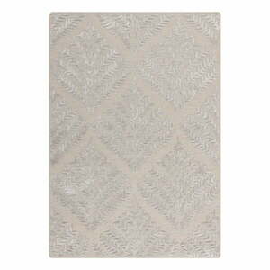 Szürkésbézs kézi szövésű gyapjúkeverék szőnyeg 160x230 cm Sloane – Flair Rugs kép
