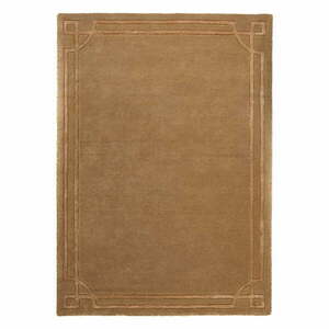 Terrakotta színű kézi szövésű gyapjú szőnyeg 200x290 cm Gatsby – Flair Rugs kép