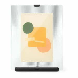 Fekete üveg álló képkeret 16x20 cm Flute – Umbra kép