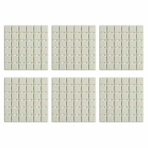 Csúszásgátló alátét készlet fürdőkádba 5 db-os 13x13 cm Quadro – MSV kép