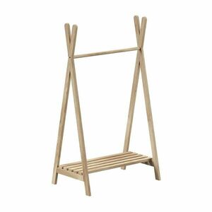 Natúr színű tölgyfa gyerek fogas 74x132 cm Forrest – Vipack kép