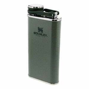 Zöld rozsdamentes acél laposüveg 230 ml Easy-Fill Wide Mouth Flask Hammer Tone Green – Stanley kép