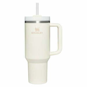 Krémszínű rozsdamentes acél termosz szívószállal 1, 18 l Quencher H2.0 FlowState Tumbler Cream – Stanley kép