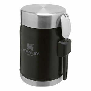 Fekete rozsdamentes acél ételtartó termosz 400 ml Legendary Classic Black – Stanley kép
