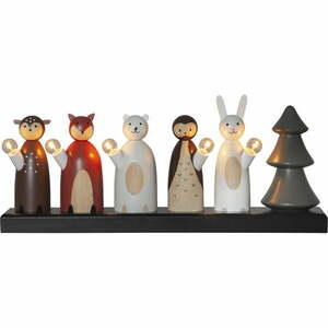 Fénydekoráció karácsonyi mintával Forest Friends – Star Trading kép