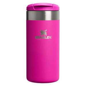 Rózsaszín rozsdamentes acél termobögre 350 ml AeroLight™ Transit Mug Violet Blossom – Stanley kép