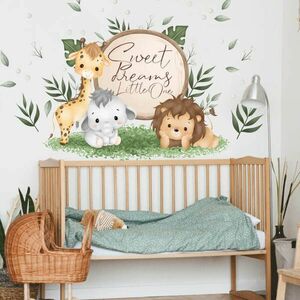 Falmatricák gyerekeknek - Mini szafari Sweet Dreams Little One kép