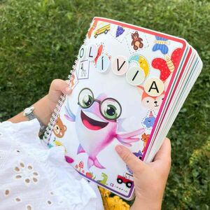 Interaktív XXL Montessori-könyv gyerekeknek - 233 kiegészítő + 64 oldal kép