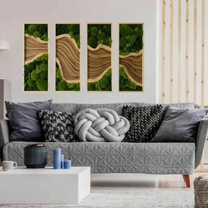 Négyrészes falmatrica - Gyapjú kép