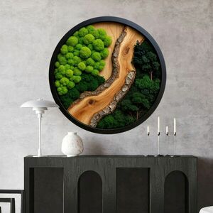 Moha életfa matrica - luxus design 3D hatás kép