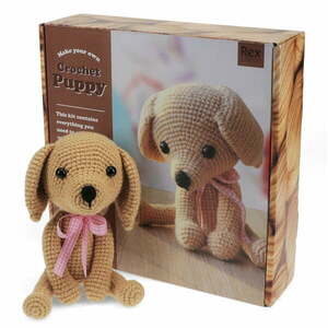 Kreatív készlet DIY Crochet Puppy – Rex London kép