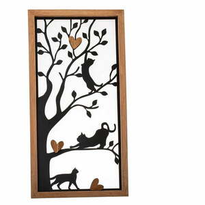 Fém fali dekoráció 31x61 cm – Dakls kép