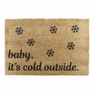 Kókuszrost lábtörlő karácsonyi mintával 40x60 cm Baby It's Cold Outside – Artsy Doormats kép