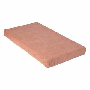 Világos rózsaszín kordbársony habszivacs játszótér 75x41x7 cm Bloque Montessori – Little Nice Things kép