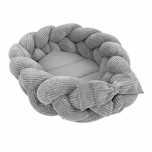 Szürke fészek babának 47x70 cm - Meowbaby kép