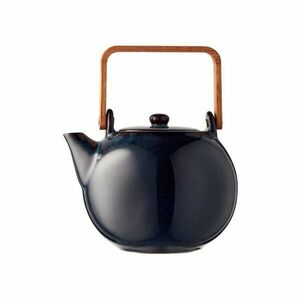 Sötétkék kerámia teáskanna szűrővel 1, 2 l Gastro Blue – Bitz kép