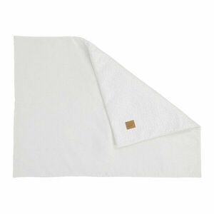 Fehér buklé babatakaró 100x77 cm - Meowbaby kép