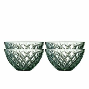 Zöld üveg tálka szett 4 db-os 325 ml Sorrento – Lyngby Glas kép