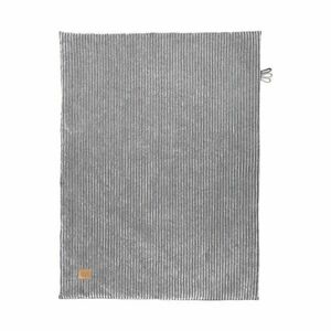 Szürke kordbársony baba takaró 100x77 cm - Meowbaby kép