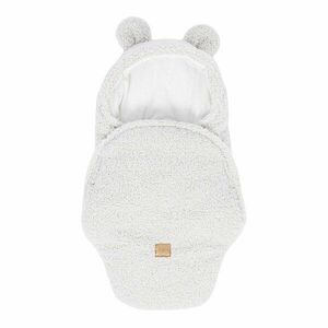 Elefántcsont színű sherpa babapólya 45x80 cm – Meowbaby kép