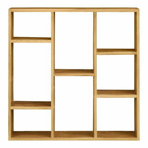 Natúr színű többszintes tölgyfa fali polc 15 cm Townsville – House Nordic kép