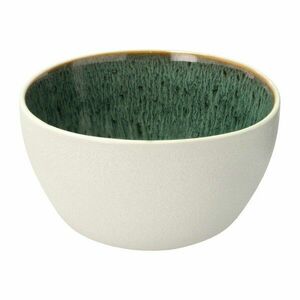 Fehér-zöld kőedény tálka 400 ml Gastro White/Green – Bitz kép