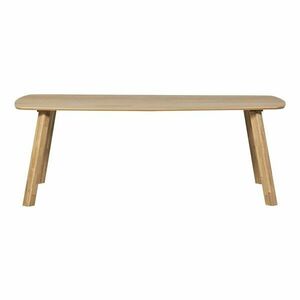 Tölgyfa étkezőasztal 100x180 cm Tablo – WOOOD kép