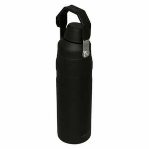 Fekete rozsdamentes acél termopalack 700 ml IceFlow™ Bottle Fast Flow Black – Stanley kép