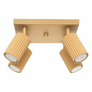 Aranyszínű spotlámpa 25x25 cm Gleam – Nice Lamps kép