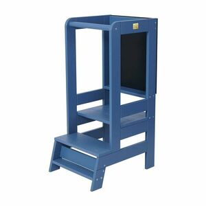 Kék borovi fenyő tanulótorony Montessori – Meowbaby kép