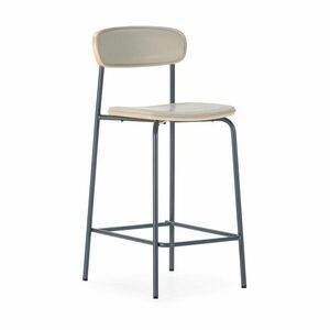 Bézs kárpitozott bárszék szett 2 db-os (ülésmagasság 65, 5 cm) Saula – Marckeric kép