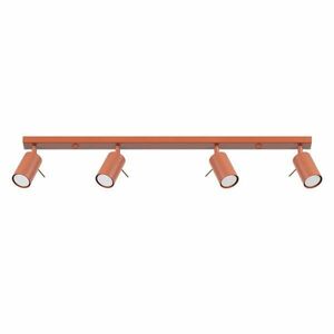 Téglavörös spotlámpa 6x81 cm Etna – Nice Lamps kép