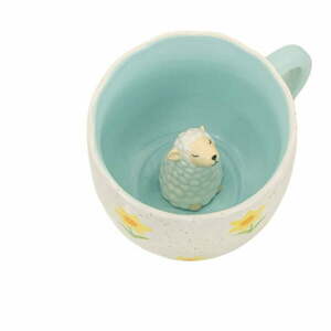 Kék-krémszínű porcelán bögre 350 ml Surprise Sheep – Sass & Belle kép