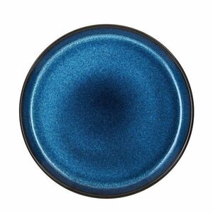 Fekete-kék kőedény desszertes tányér ø 21 cm Gastro Dark Blue/Black – Bitz kép