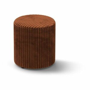 Téglavörös kordbársony puff Dia – Micadoni kép