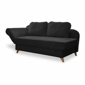 Antracitszürke kordbársony heverő (bal oldali) Chic Charlotte – Miuform kép